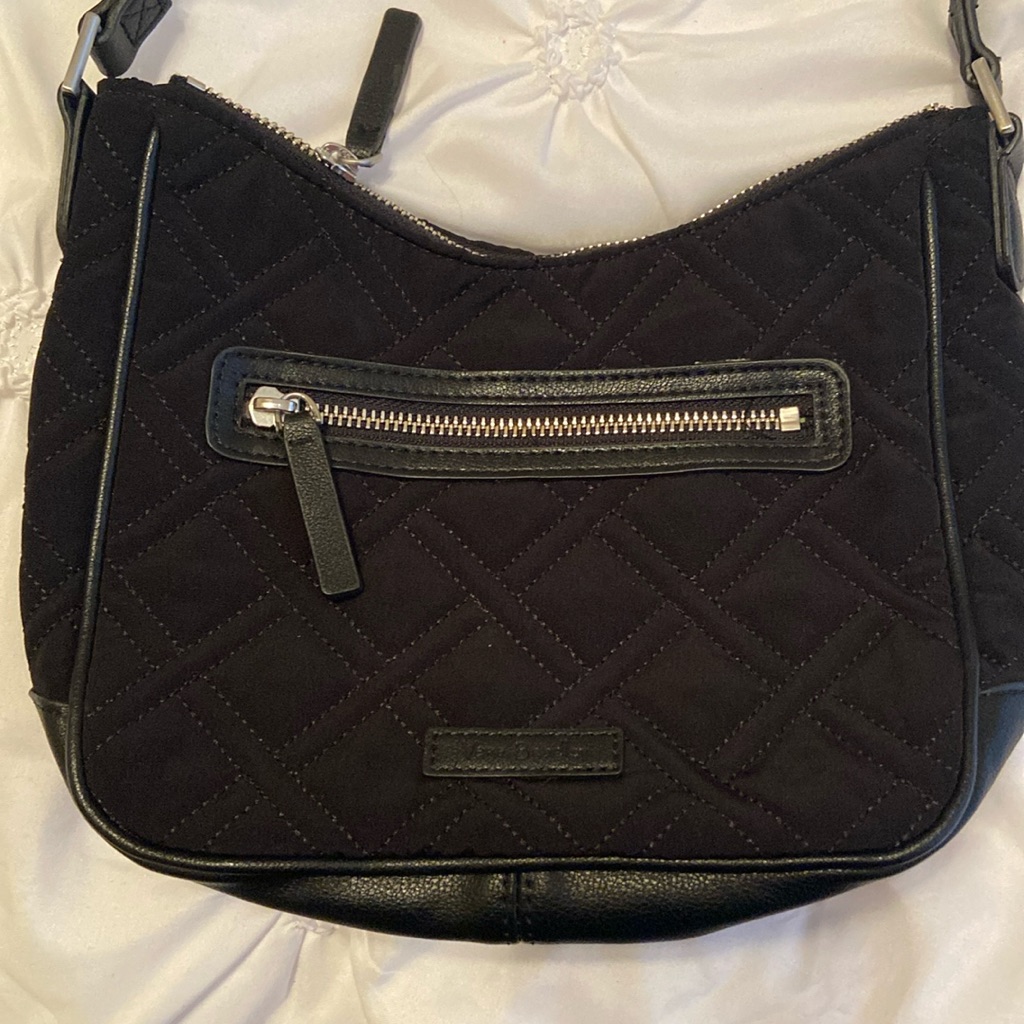 Vera Bradley Black Quilted Crossbody